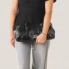 Bolso baguette Olivo Victorio & Lucchino Negro - Thumbnail Image 2