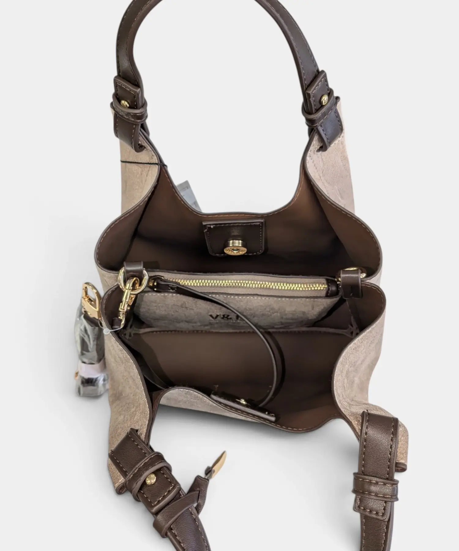 Bolso de mano con bandolera Sauce Victorio & Lucchino - Imagen 6