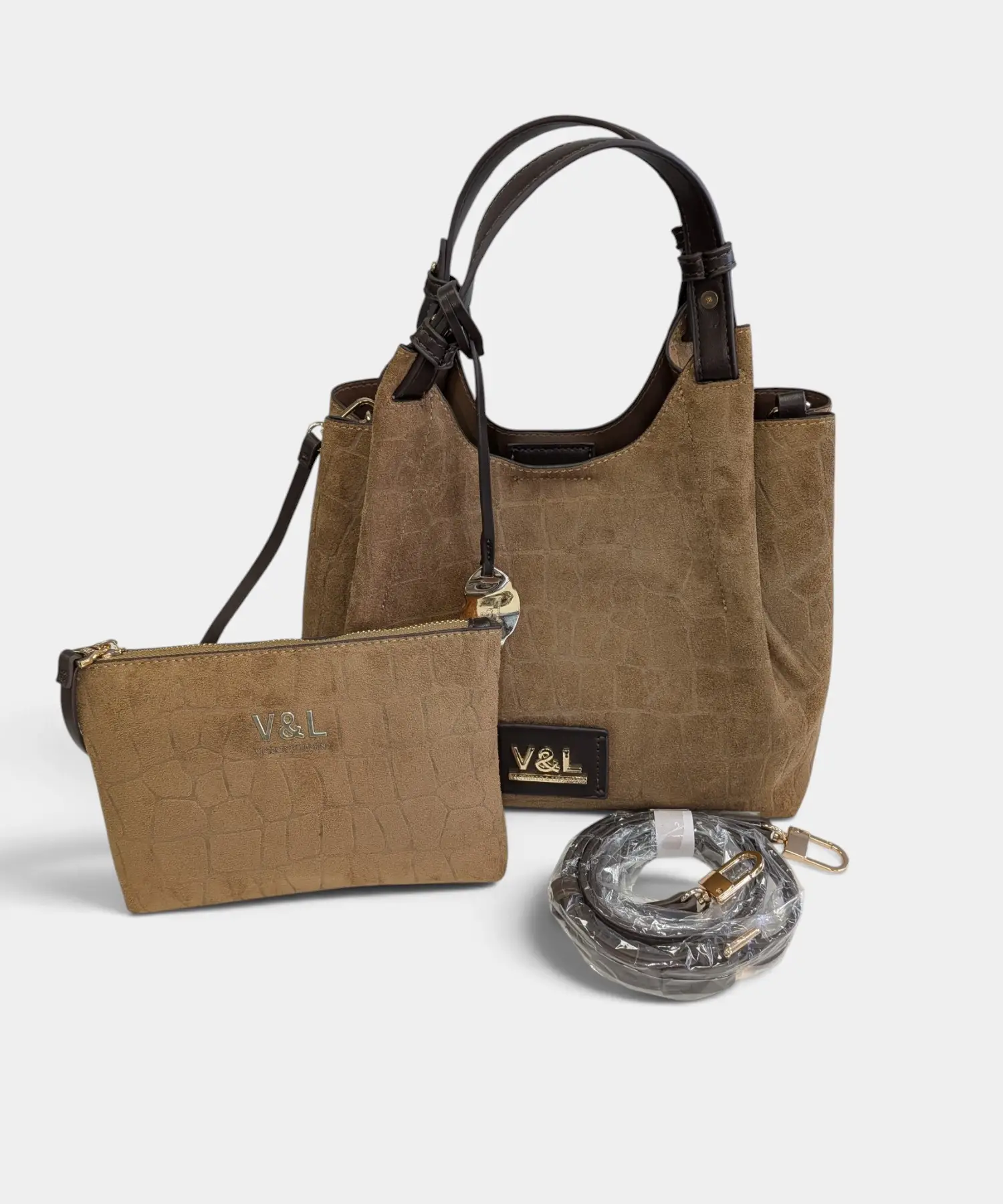 Bolso de mano con bandolera Sauce Victorio & Lucchino - Imagen 10