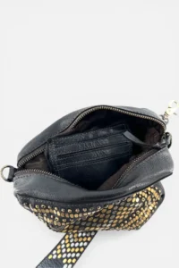 Bandolera de piel negra Lovington BIBA - Thumbnail Image 9