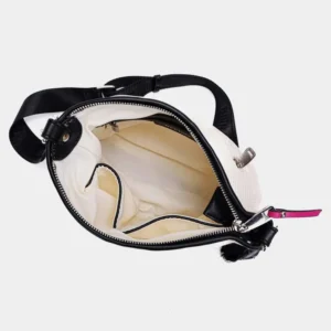 Bolso bandolera Binnari Rose Hielo Negro