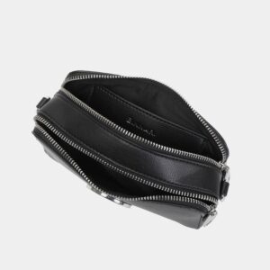 Bandolera pequeña Binnari negro
