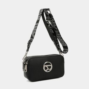 Bandolera pequeña Binnari negro