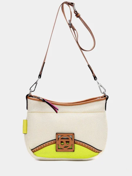 Bolso bandolera Binnari Rose Beige Lima
