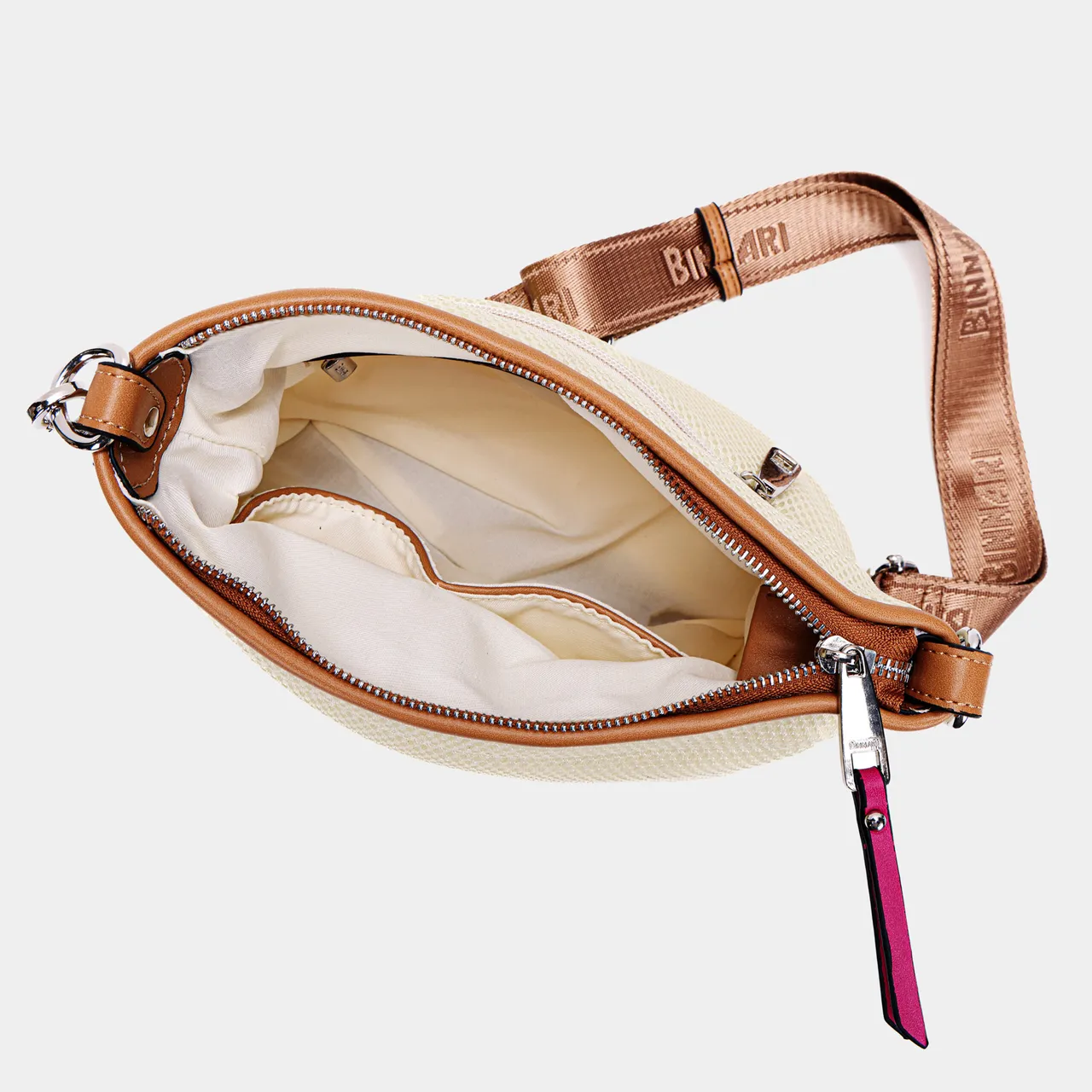 Bolso bandolera Binnari Rose Beige Lima