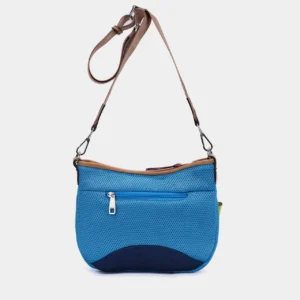 Bolso bandolera Binnari Rose Turquesa Marino