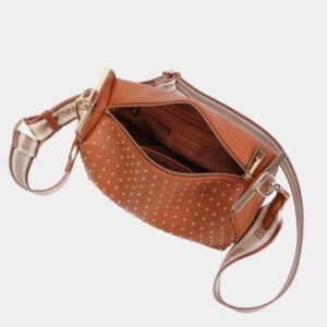 Bandolera pequeña Binnari cuero