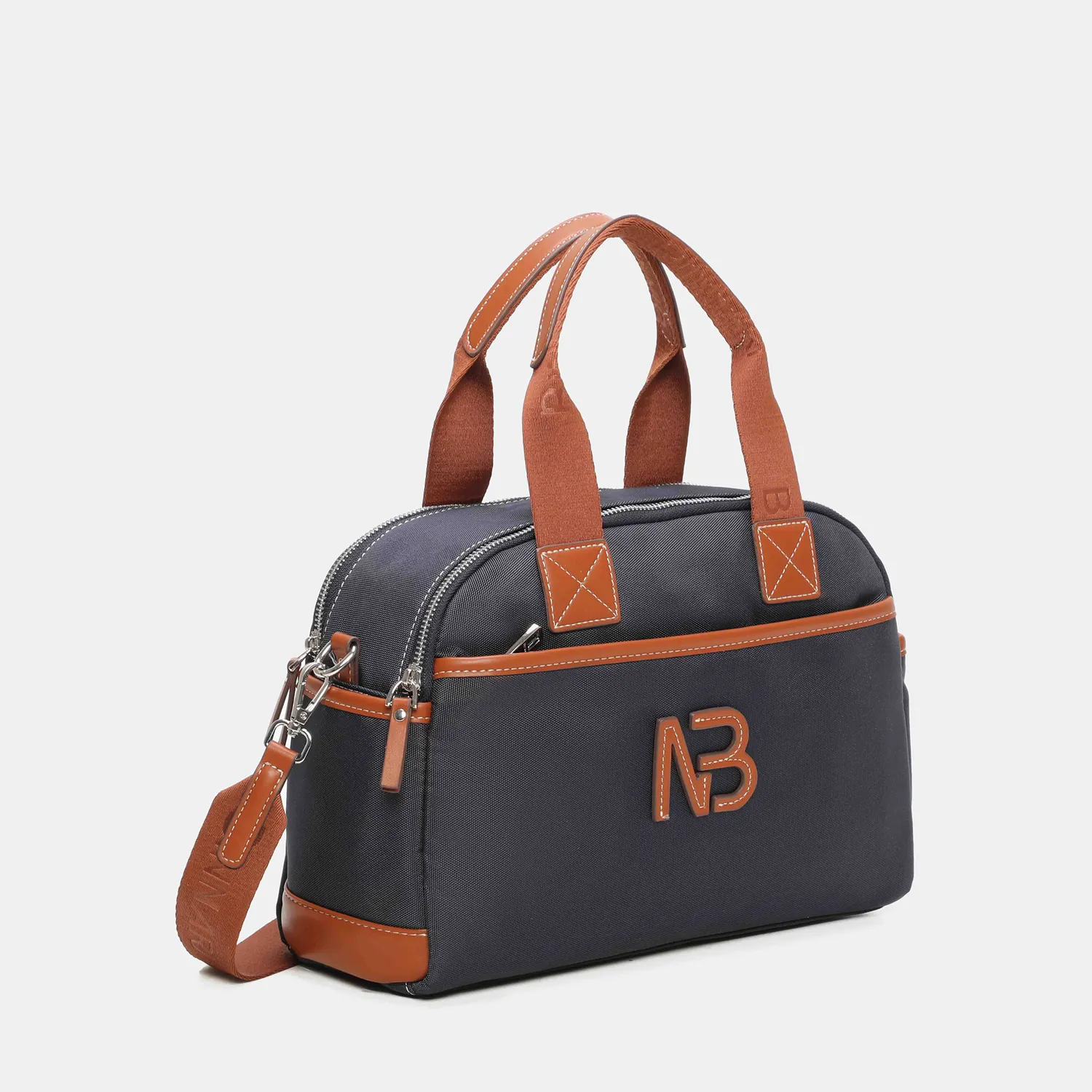 bolso bowling zinia 21182 azul binnari l
