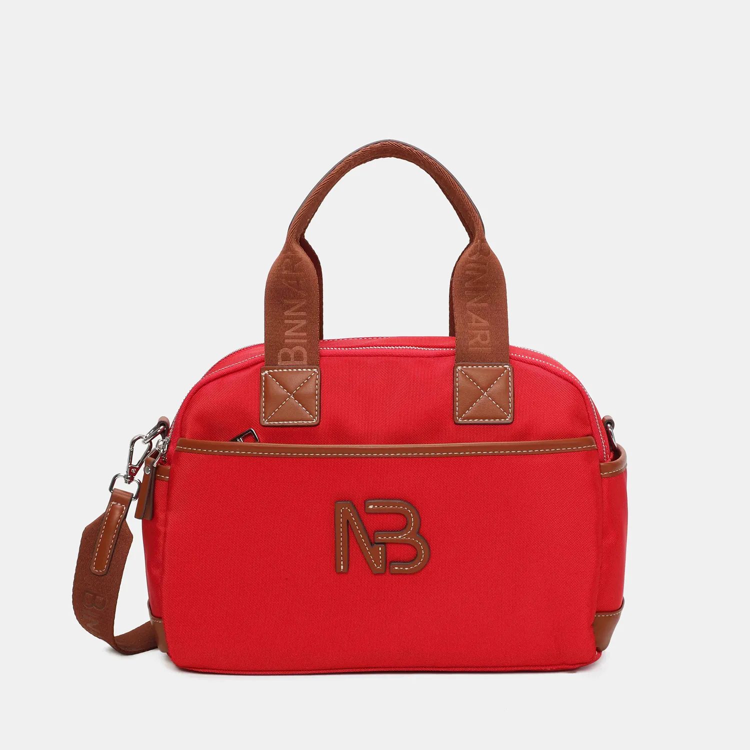 bolso bowling zinia 21182 rojo binnari f