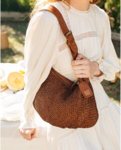Bolso bandolera BIBA Bristow cuero