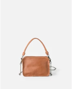 Bolso de hombro de piel Biba Logan aa cuero frontal