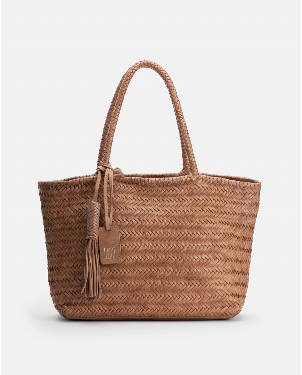 Shopper de Piel Biba Perkins frontal