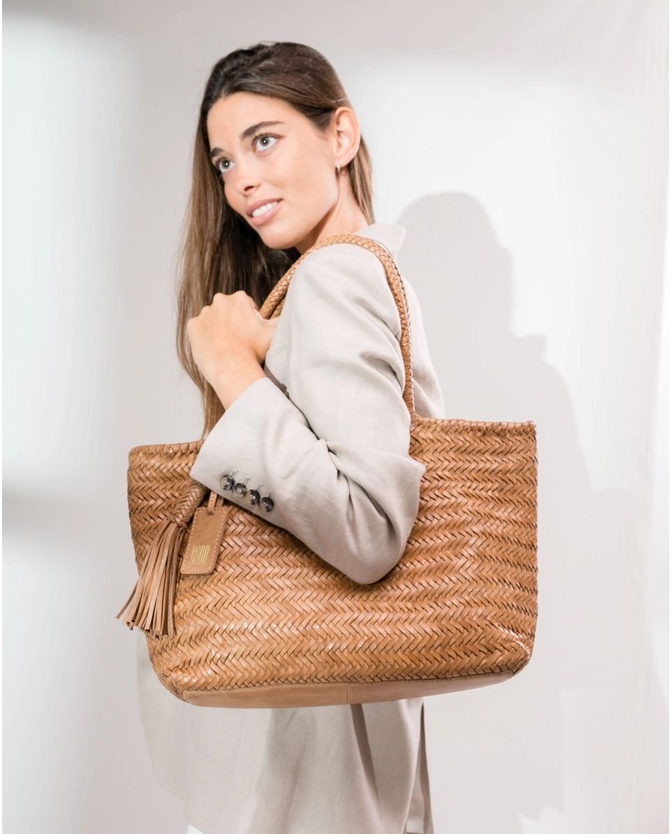 Shopper de Piel Biba Perkins modelo