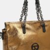 Bolso hombro camelia bronce