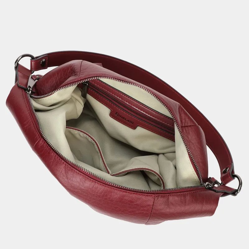 Bolso hobo Marbella burdeos