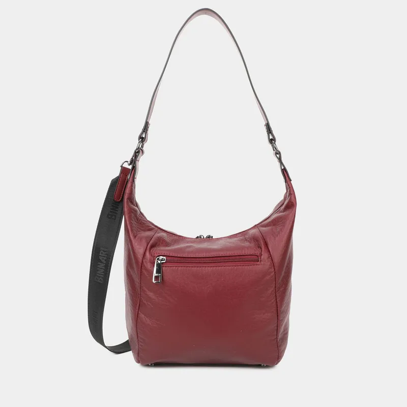 Bolso hobo Marbella burdeos
