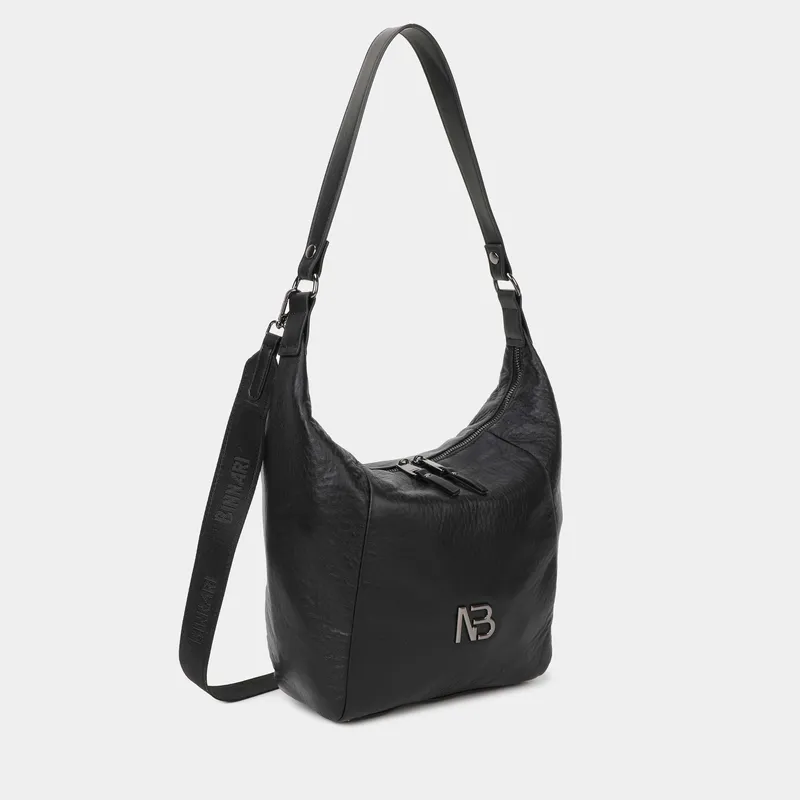 Bolso hobo Marbella negro