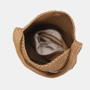 Bolso de hombro trenzado Lira