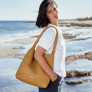 Bolso de hombro trenzado Lira