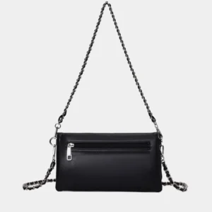 Bolso bandolera solapa Huelva negro
