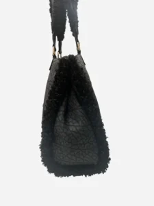 bolso shopper V&L Aura negro perfil cerrado