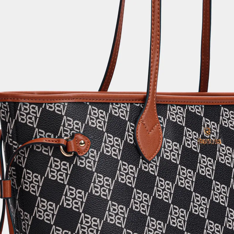 bolso-shopper-loja-20340-negro-binnari-d Bolso de hombro Loja grande negro