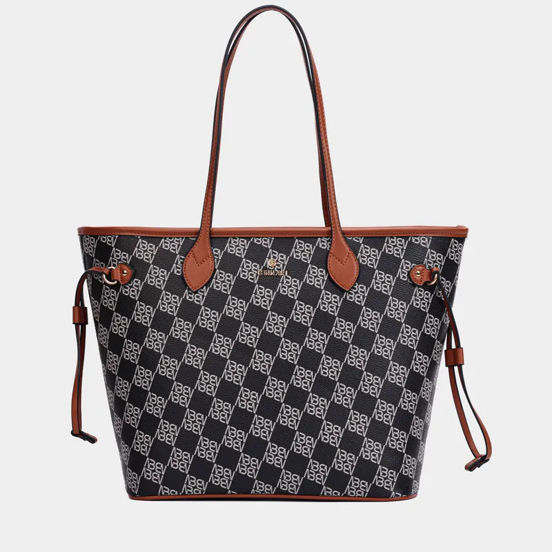 bolso-shopper-loja-20340-negro-binnari-f Bolso de hombro Loja grande negro