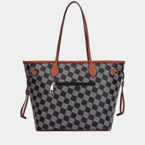 Bolso de hombro Loja grande negro - Thumbnail Image 5