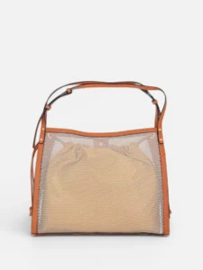 Bolso de hombro grande rejilla V&L Cairo