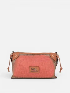 Bolso de hombro rejilla con bandolera V&L Cairo
