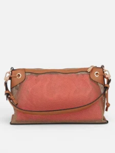 Bolso de hombro rejilla con bandolera V&L Cairo