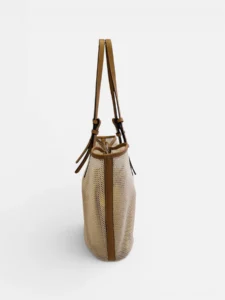 bolsos-victorio-lucchino-cairo-vl654-beige-perfil Shopper con rejilla Victorio & Lucchino Cairo