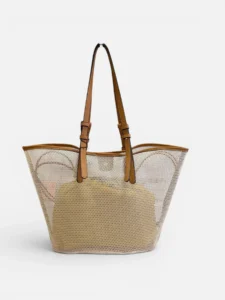 bolsos-victorio-lucchino-cairo-vl654-beige-trasera Shopper con rejilla Victorio & Lucchino Cairo