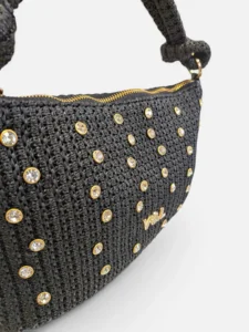 Bolso de fiesta negro Victorio & Lucchino Lea
