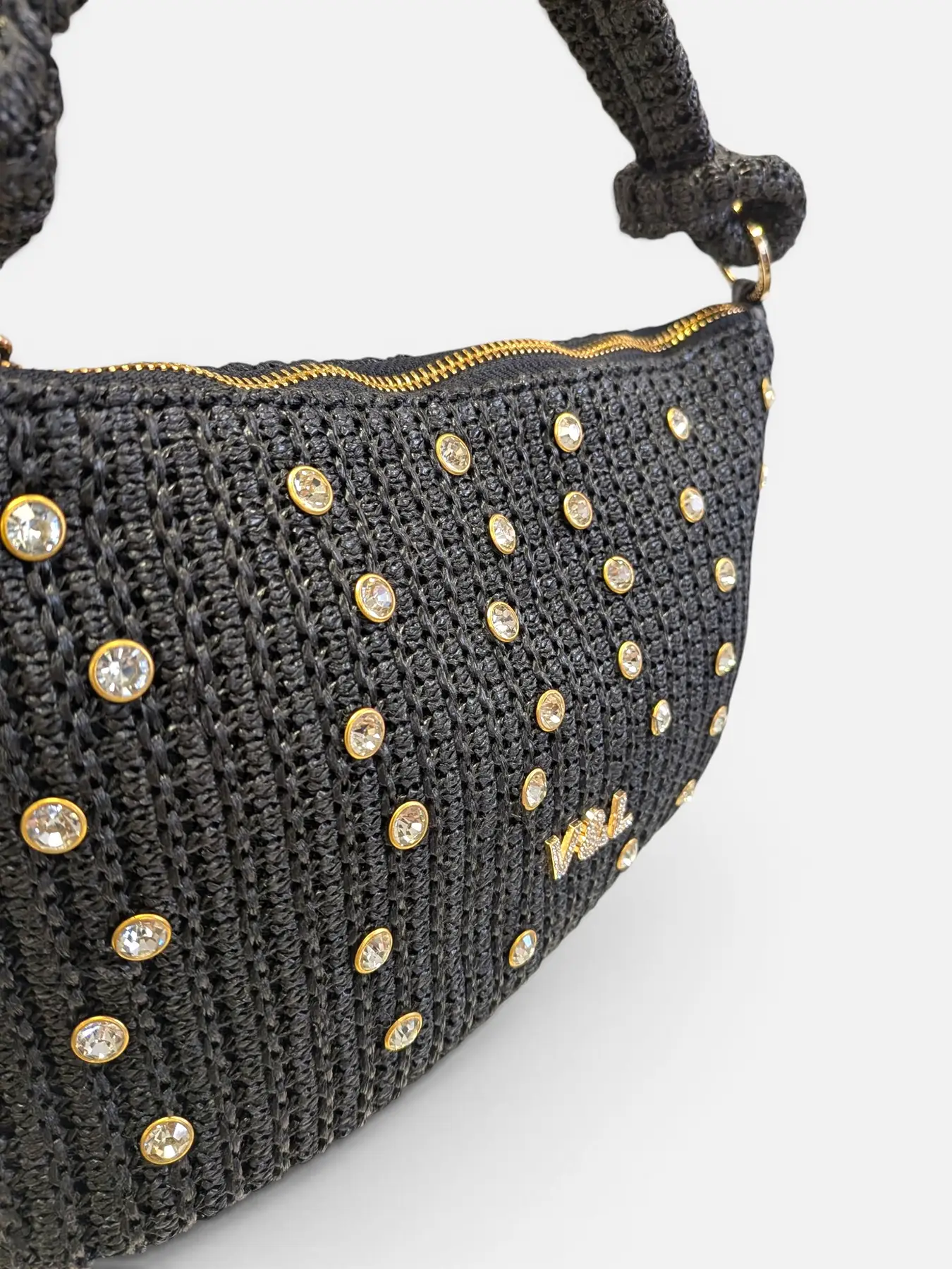Bolso de fiesta negro Victorio & Lucchino Lea