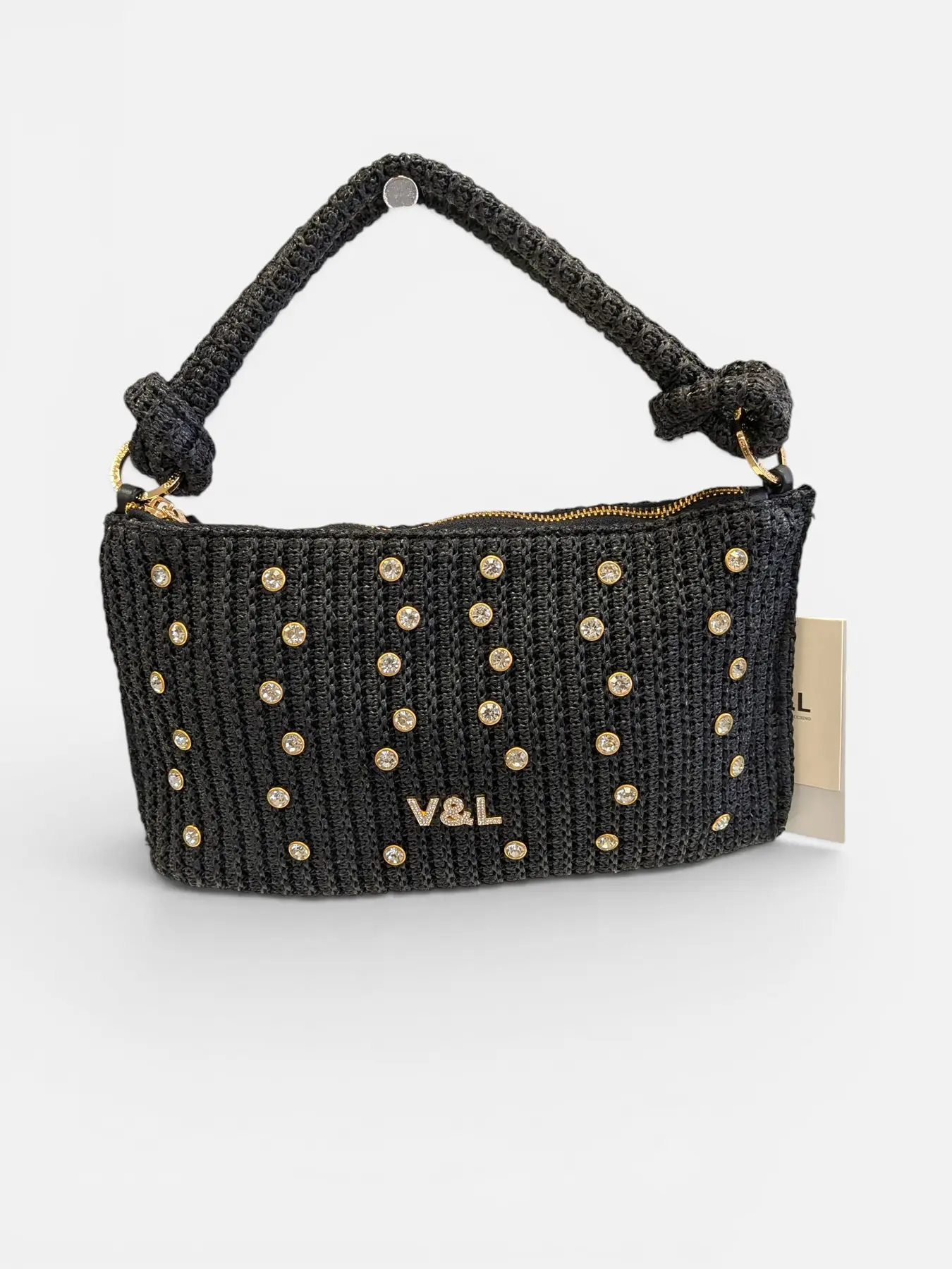 Bolso de fiesta negro Victorio & Lucchino Lea