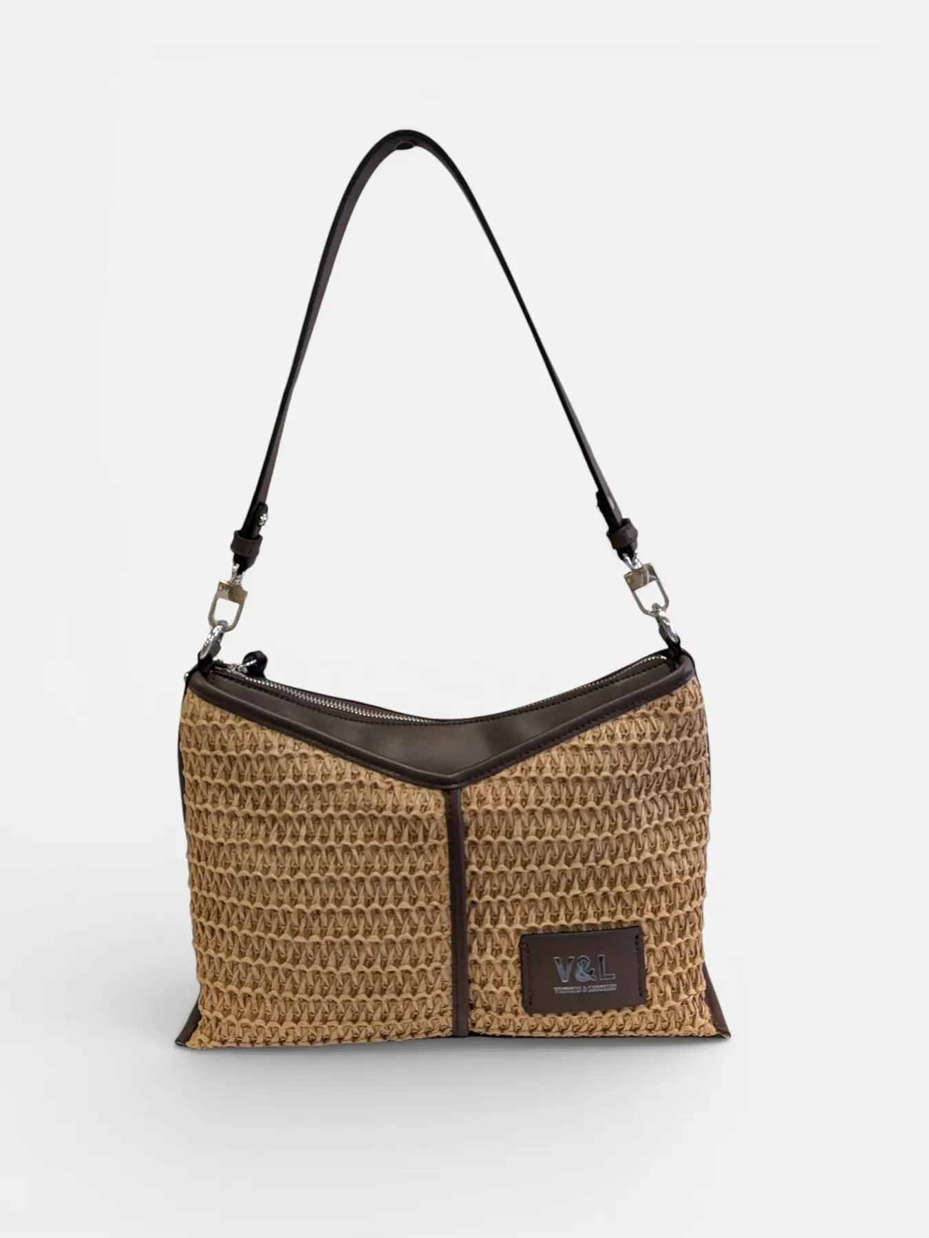 Bolso bandolera natural Victorio & Lucchino Nila