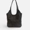 Bolso de fiesta negro con cadena Victorio & Lucchino Oslo