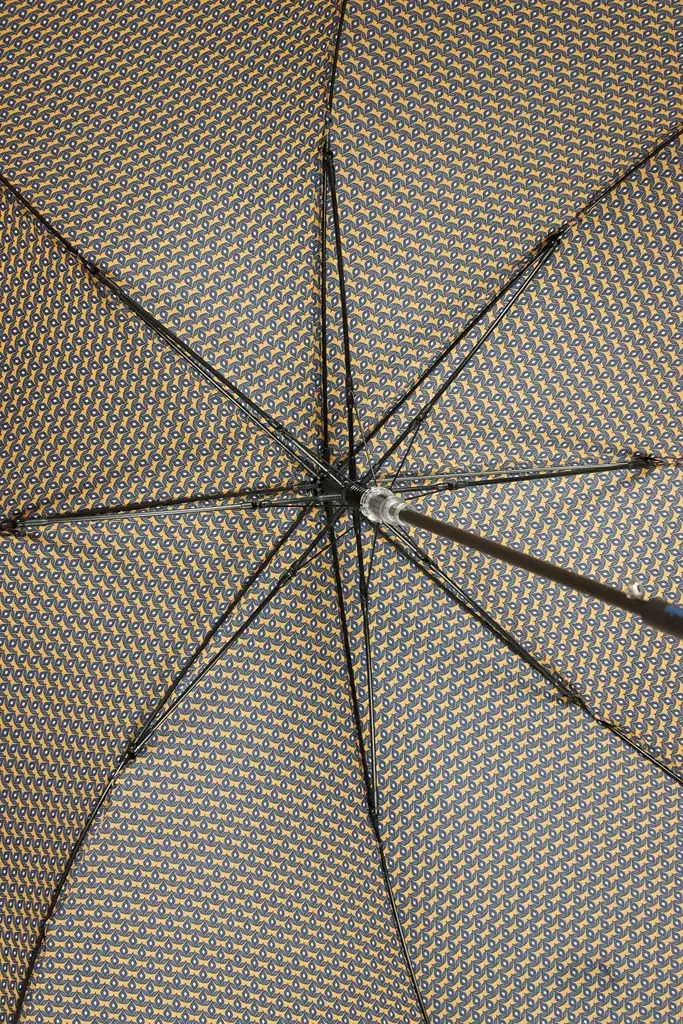 Paraguas largo automático geométrico