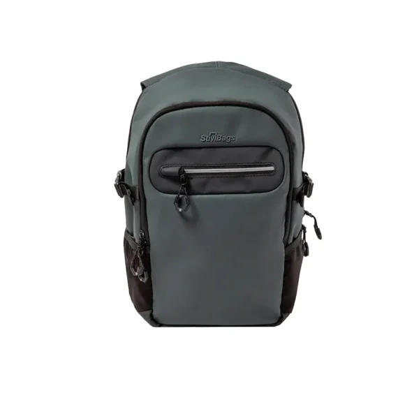 mochila adventure eco antracita frontal