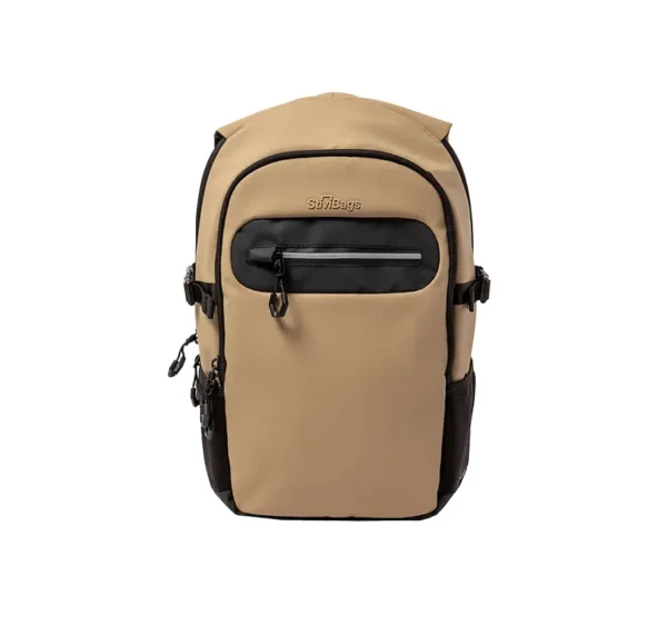 mochila adventure eco beige frontal