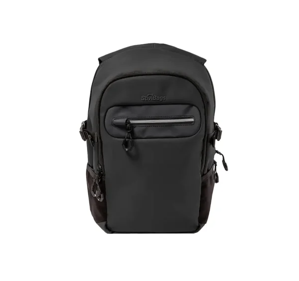 mochila adventure eco negro frontal