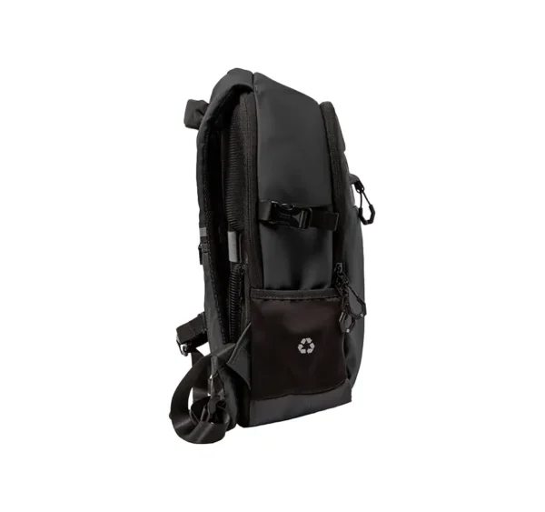 mochila adventure eco negro lateral