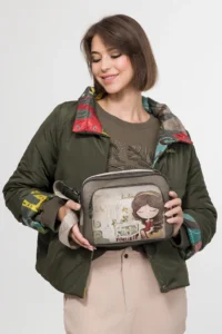 Bandolera con bolsillo frontal Anekke Muse