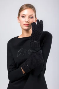 probados 41472-011_1 Guantes de punto negro