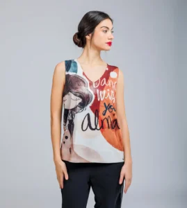 Camiseta Sin Mangas Alma Anekke