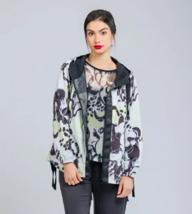 Chaqueta estampada Towanda Anekke