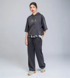 Pantalones fluidos grises Anekke
