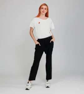 Camiseta manga corta estampada Ole