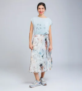 Falda estampada Memories Anekke